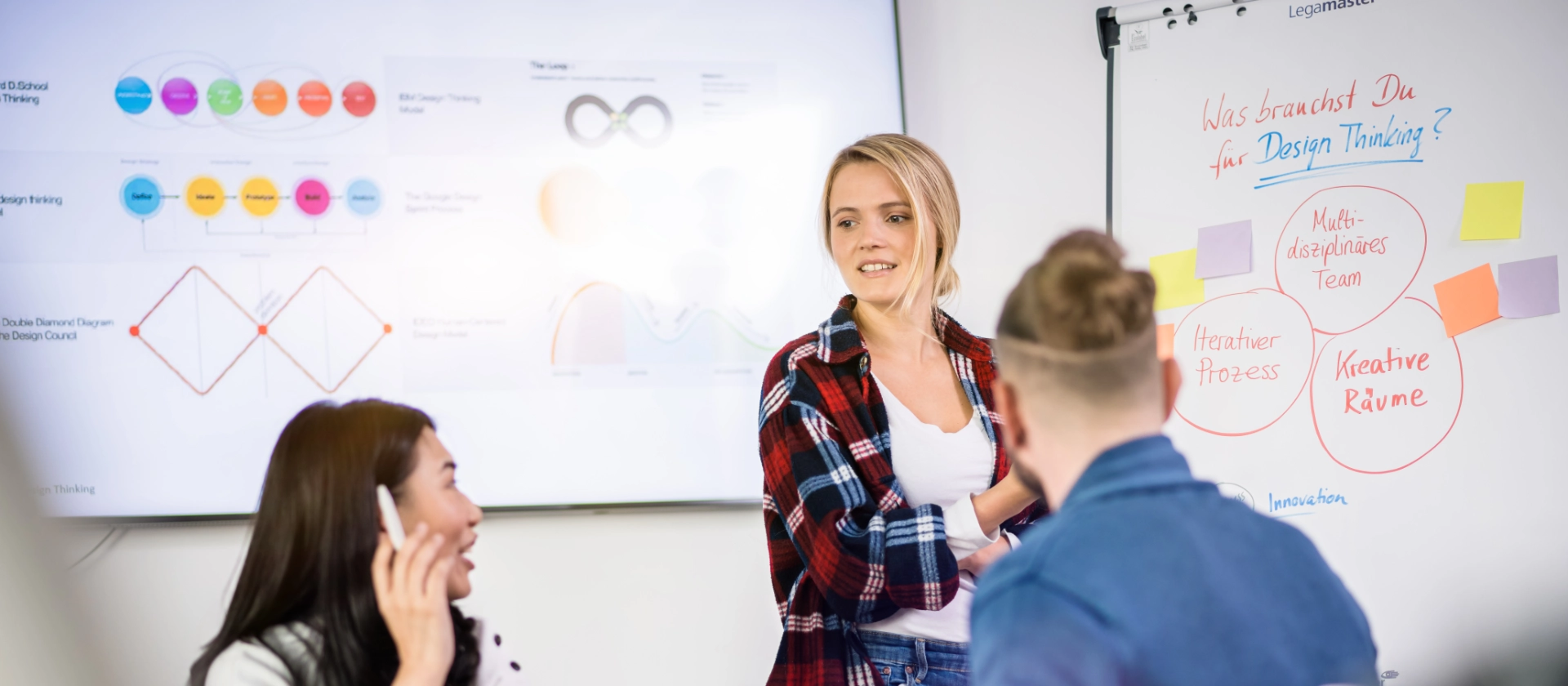 Headerbild & Visual zur Verwendung im Kontext Design Thinking Workshop