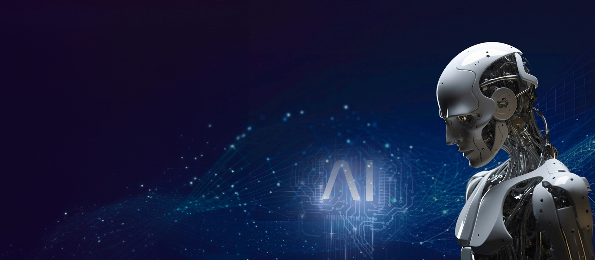 KI Header Gesunheitsforen: AI und Roboter