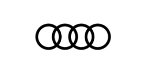 Audi Logo schwarz