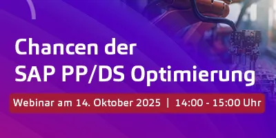 SAP PP/DS Optimierung