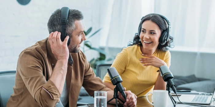 Key Visual Karriere-Podcasts und für Podcast-Verlinkungen