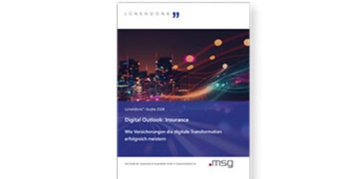 Lünendonk-Studie 2024 Digital Outlook: Insurance