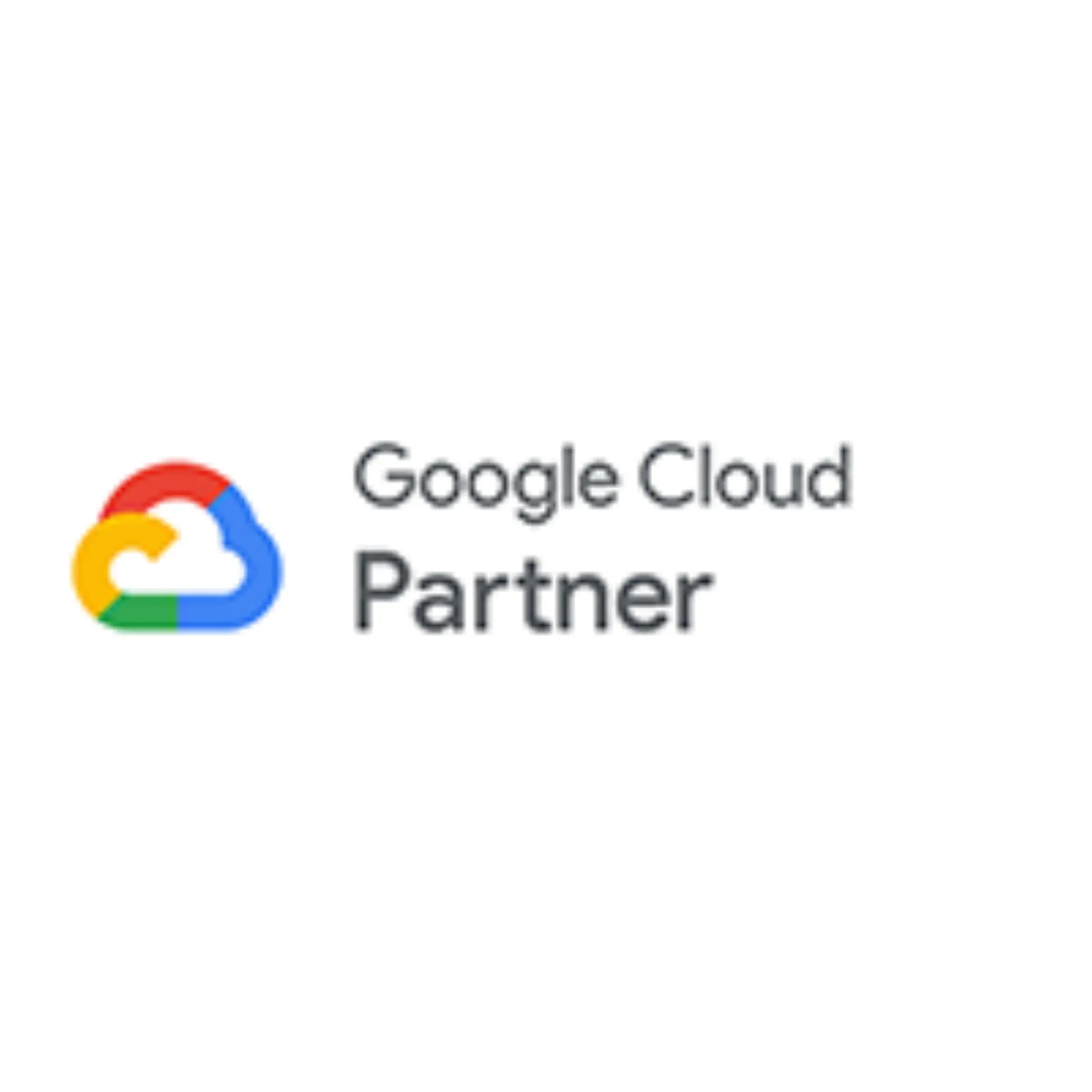 Google Cloud Partner Logo weißer Hintergrund 200x200