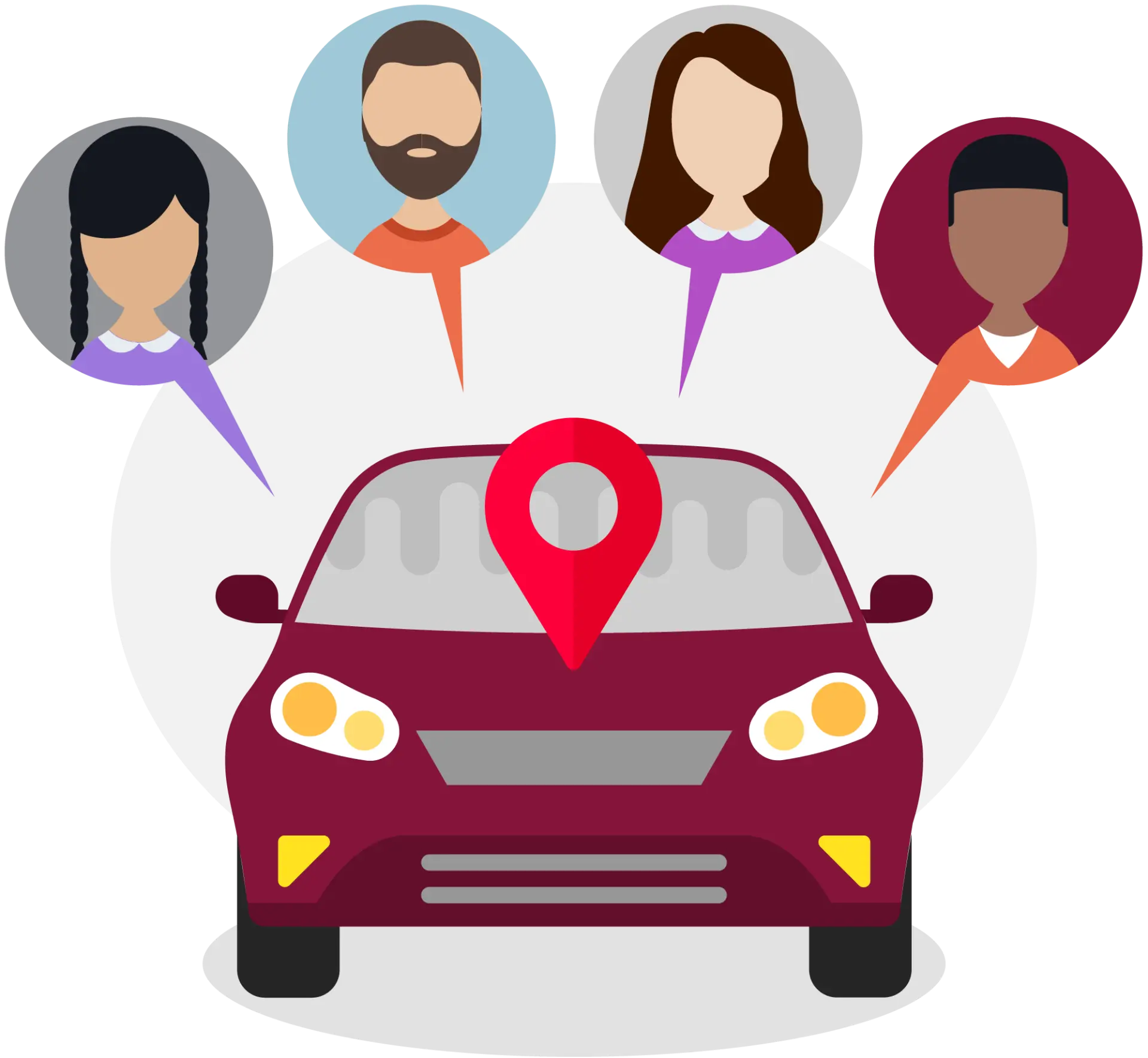 Icon Car sharing
