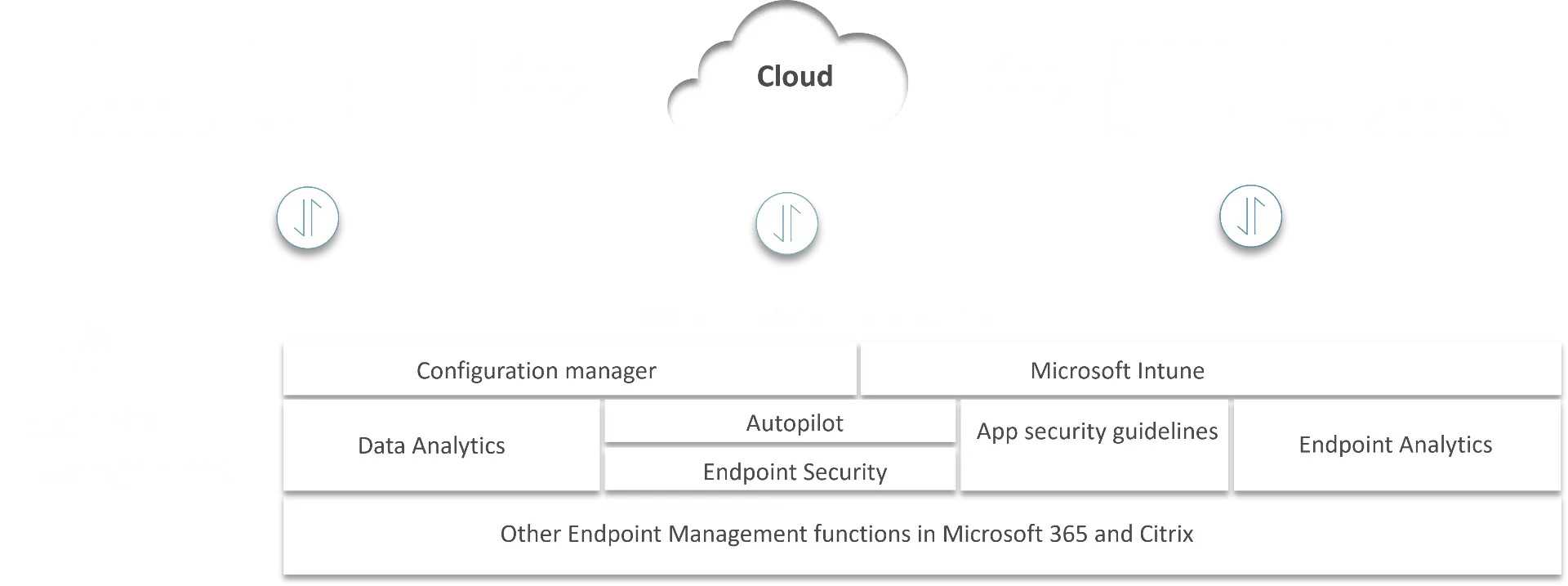 Cloud based manageent view