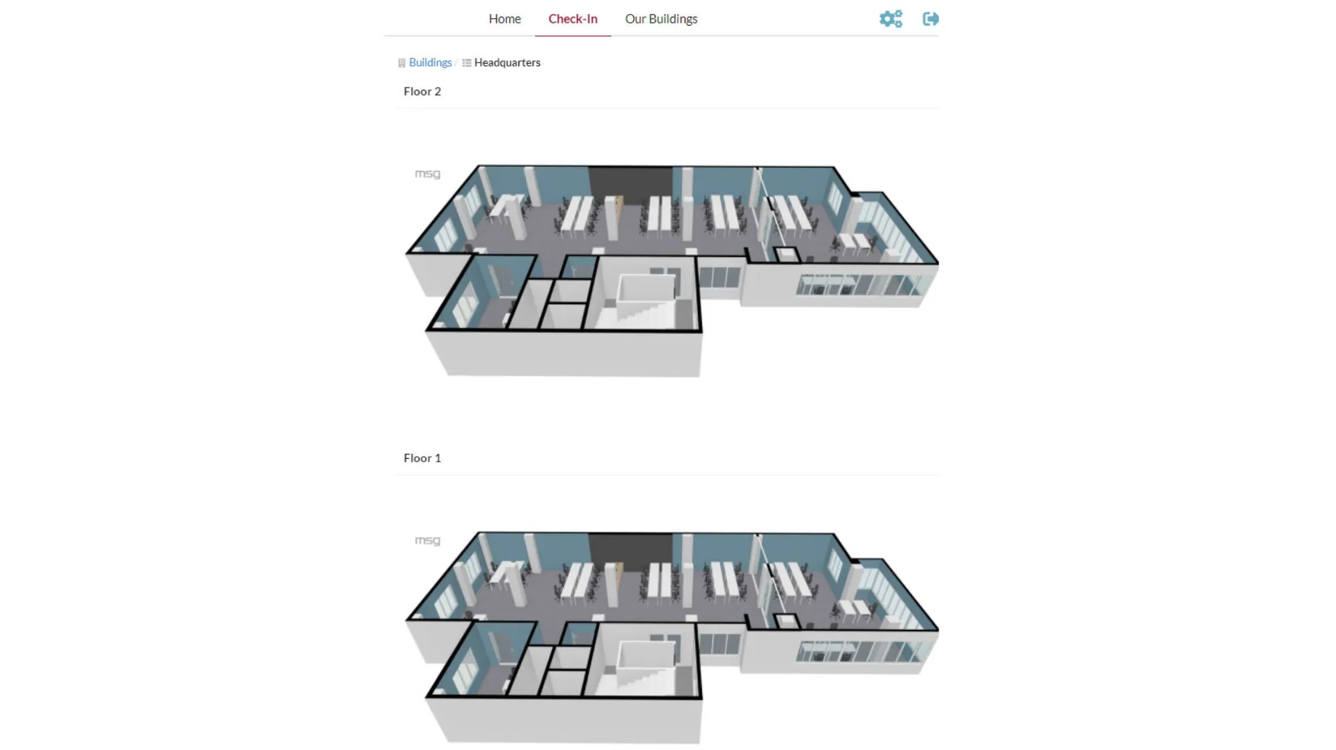 msg checkin Gebäude Teil 1