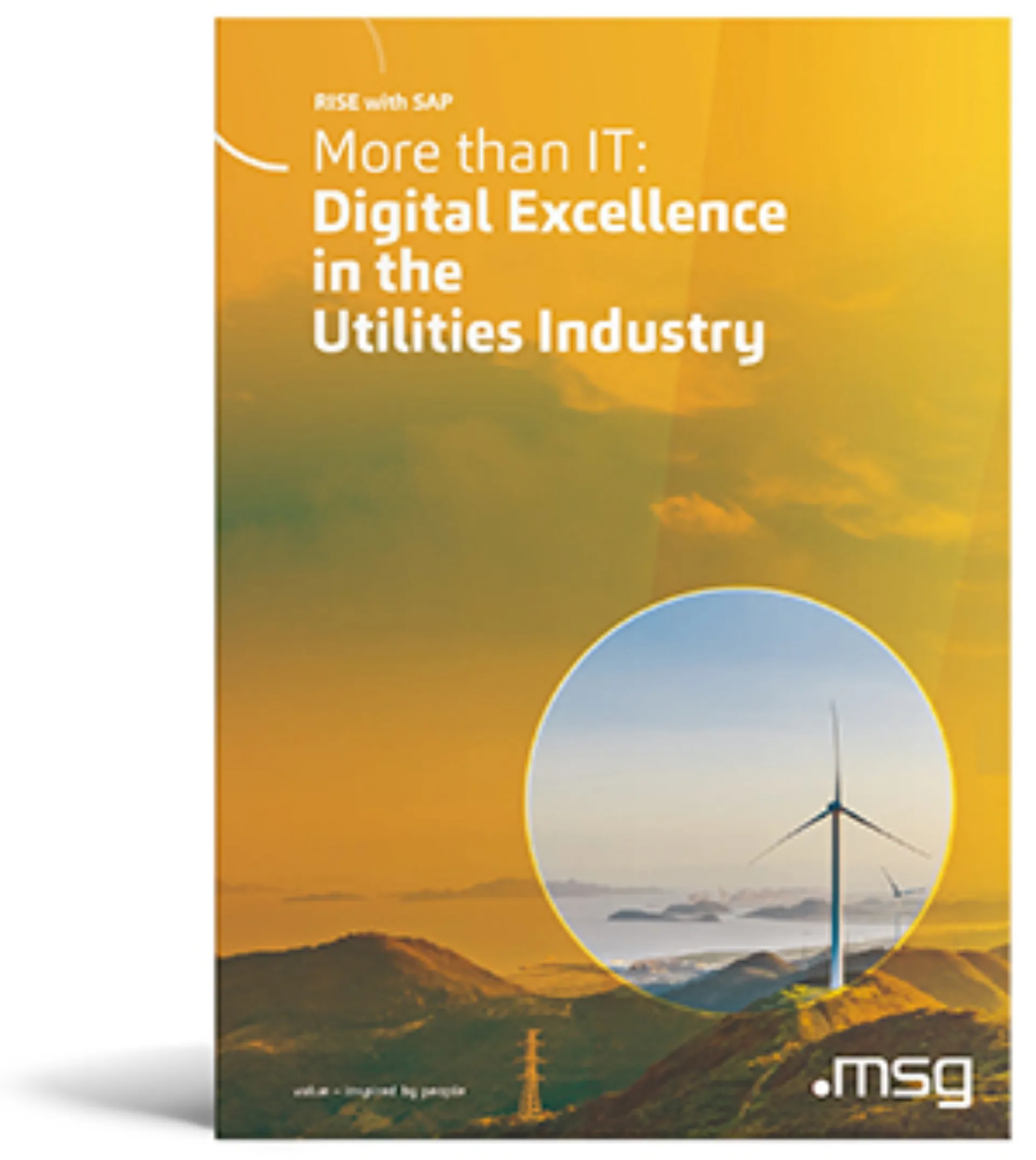 RISE with SAP Utilities Flyer Thumbnail EN