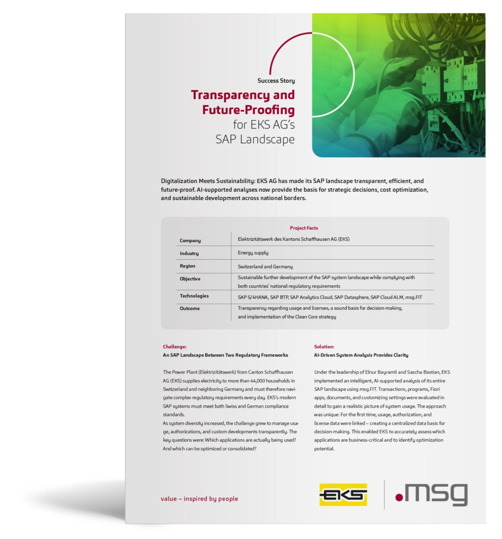 Success Story EKS: read now!