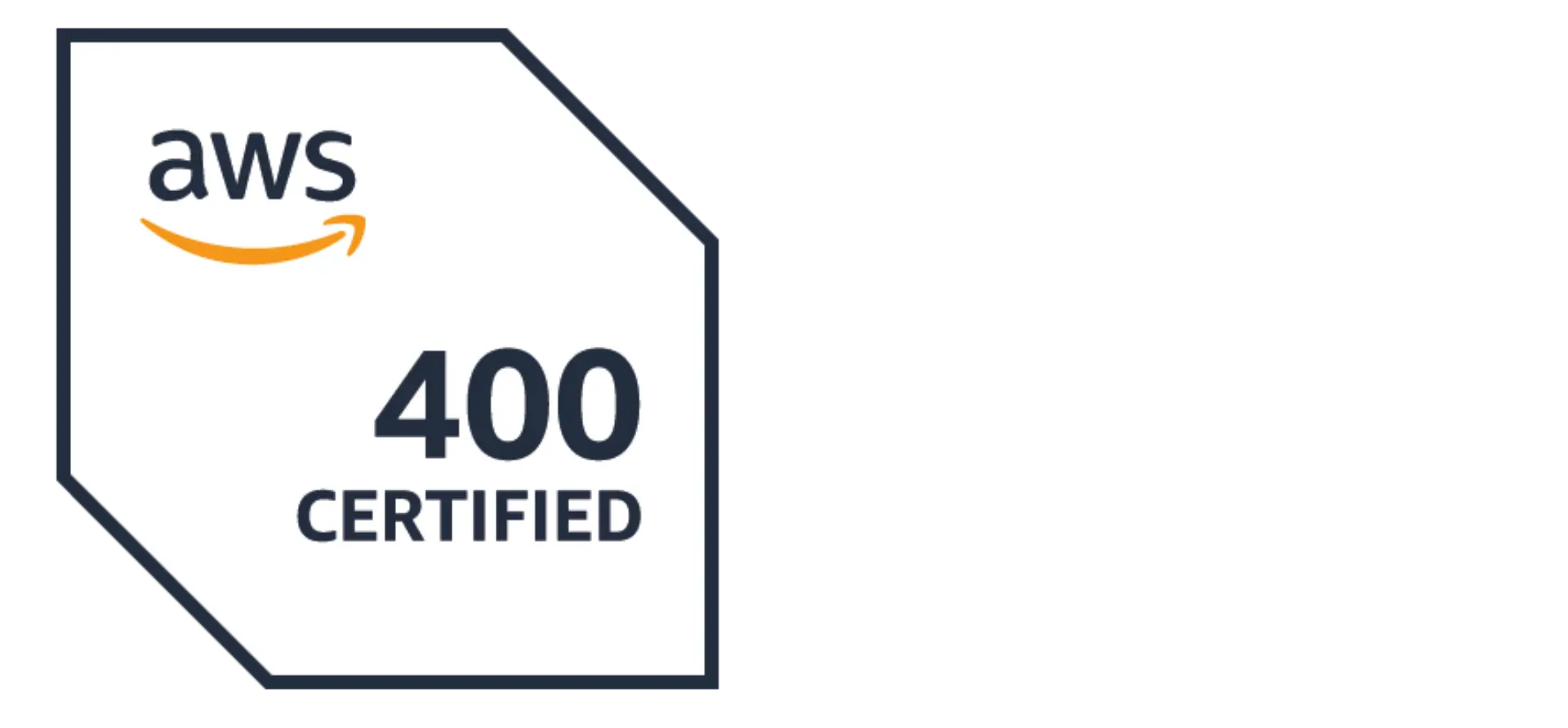 Badge aws certified 400