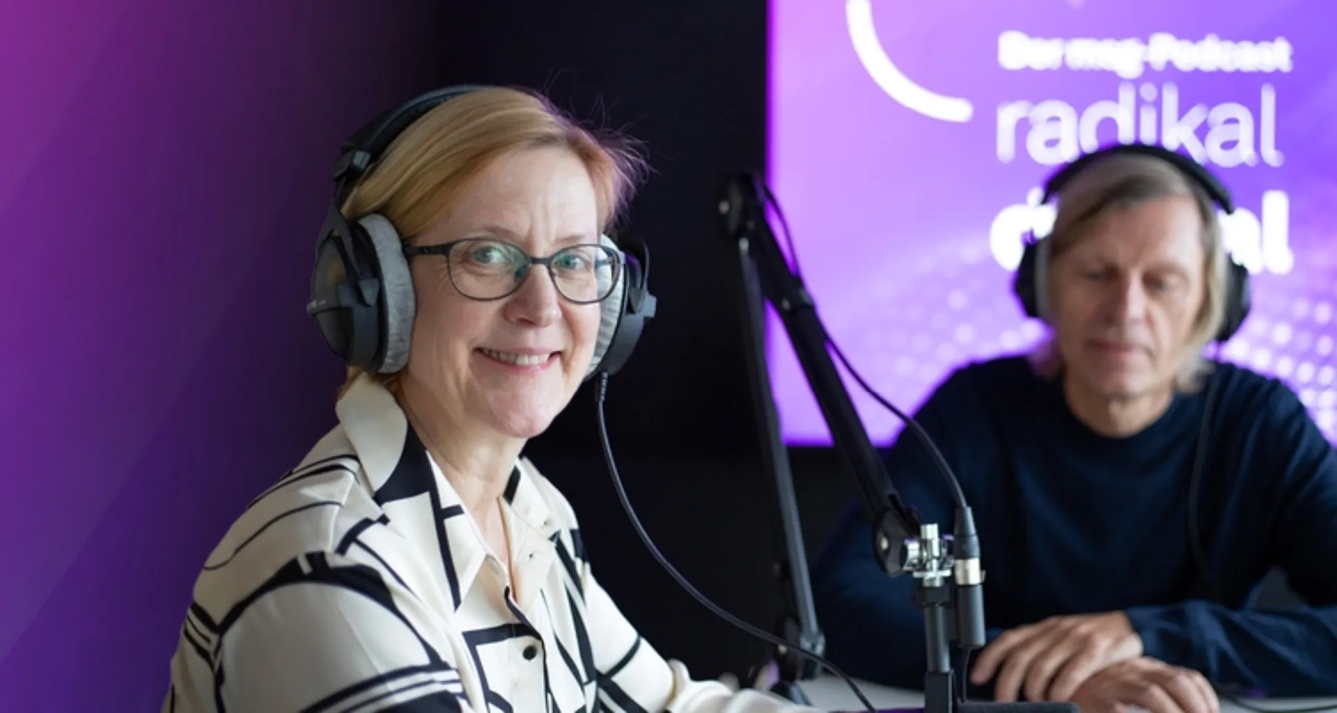 Andrea van Aubel und Axel Helmert