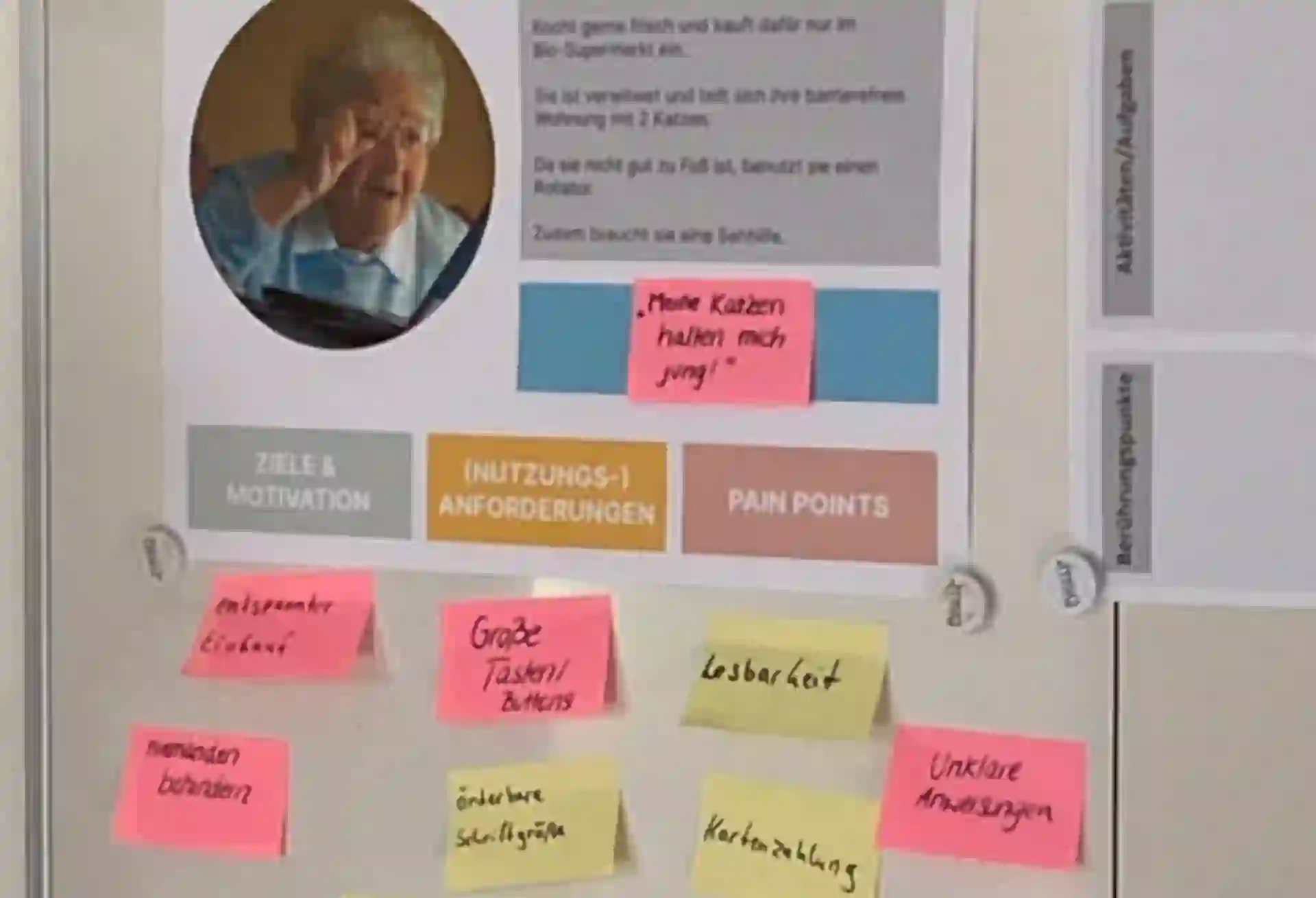 Szene aus der virtuellen Cloud-Umgebung, in der gerade eine Challenge gestellt wird