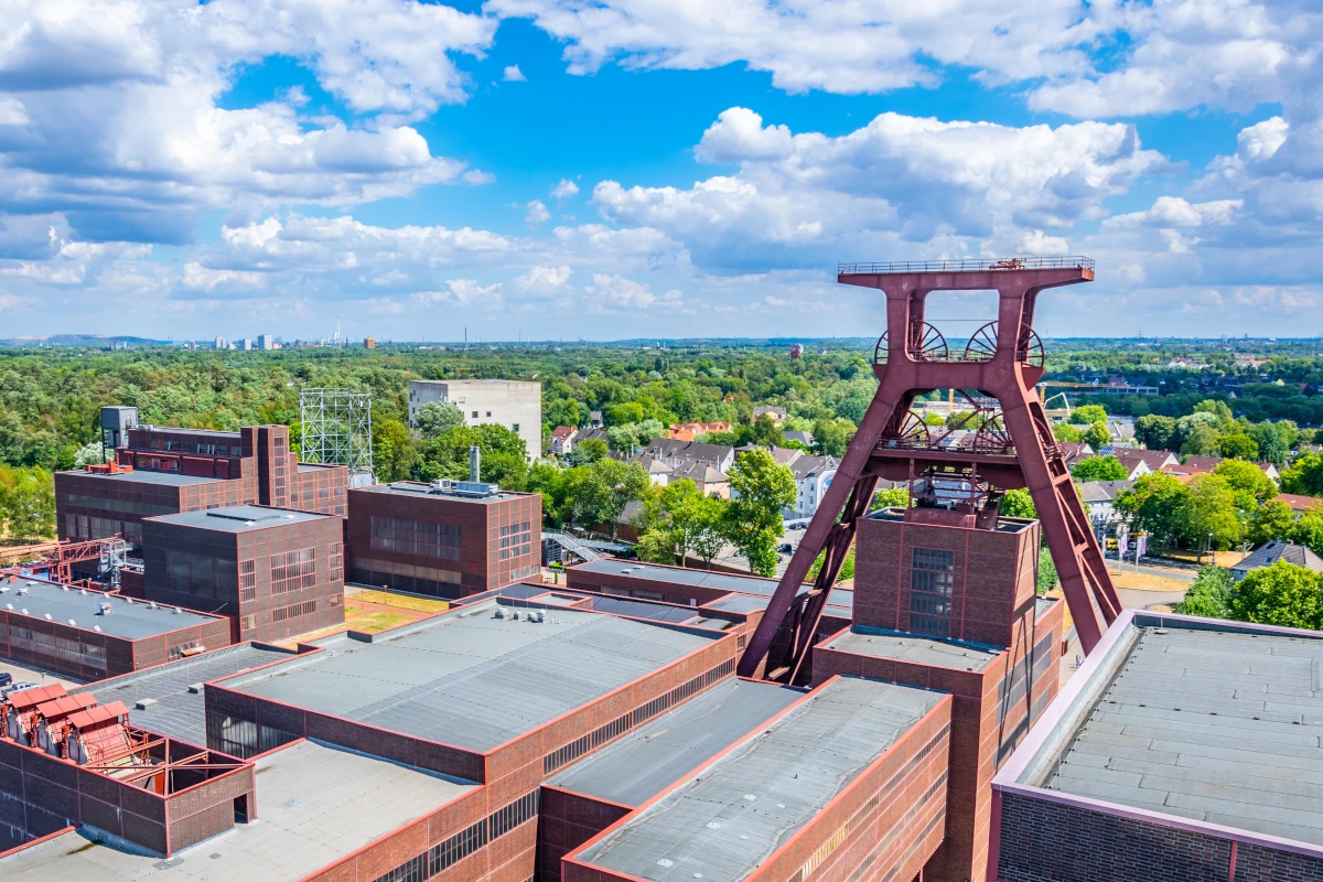Die Zeche Zollverein ist UNESCO-Welterbe und Wahrzeichen von Essen, der neuen Heimat von Jürgen Bogacz
