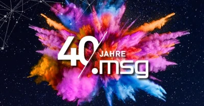 40 Jahre msg & Du – Das Jubiläumsinterview