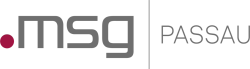 Logo of the msg location of passau